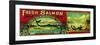 Naha Bay Salmon Can Label - Naha Bay, AK-Lantern Press-Framed Art Print