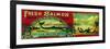 Naha Bay Salmon Can Label - Naha Bay, AK-Lantern Press-Framed Premium Giclee Print