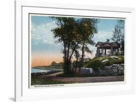 Nahant, Massachusetts - View of the Witch House-Lantern Press-Framed Art Print