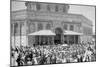 Nahas Pasha's visit to Dome of the Rock, 1943-null-Mounted Photographic Print