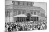 Nahas Pasha's visit to Dome of the Rock, 1943-null-Mounted Photographic Print