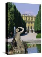 Naiad Fountain, Schonbrunn, Unesco World Heritage Site, Vienna, Austria, Europe-Roy Rainford-Stretched Canvas