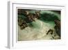 Naiades Et Centuries Dans Les Value-Georges Jules Victor Clairin-Framed Art Print