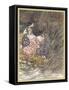 Naiads-Arthur Rackham-Framed Stretched Canvas