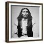 Naiche (D.1874) Chief of the Chiricahua Apaches of Arizona (B/W Photo)-American Photographer-Framed Giclee Print