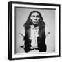 Naiche (D.1874) Chief of the Chiricahua Apaches of Arizona (B/W Photo)-American Photographer-Framed Giclee Print