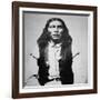 Naiche (D.1874) Chief of the Chiricahua Apaches of Arizona (B/W Photo)-American Photographer-Framed Giclee Print