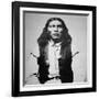 Naiche (D.1874) Chief of the Chiricahua Apaches of Arizona (B/W Photo)-American Photographer-Framed Giclee Print