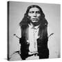 Naiche (D.1874) Chief of the Chiricahua Apaches of Arizona (B/W Photo)-American Photographer-Stretched Canvas