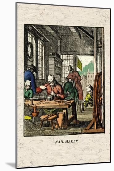 Nail Maker-null-Mounted Art Print