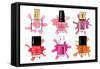 Nail Polish-Martina Pavlova-Framed Stretched Canvas