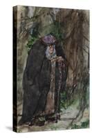 Naina.Costume Design for the Opera Ruslan and Lyudmila by M. Glinka-Valentin Alexandrovich Serov-Stretched Canvas