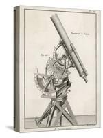 Nairn's Equatorial Telescope-Benard-Stretched Canvas