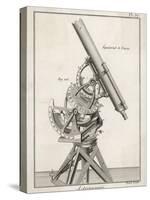 Nairn's Equatorial Telescope-Benard-Stretched Canvas