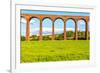 Nairn Viaduct Aka. Culloden Viaduct Scotland UK-matthi-Framed Photographic Print