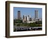 Nairobi Skyline From Uhuru Park, Nairobi, Kenya, East Africa, Africa-Charles Bowman-Framed Photographic Print