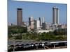 Nairobi Skyline From Uhuru Park, Nairobi, Kenya, East Africa, Africa-Charles Bowman-Mounted Photographic Print