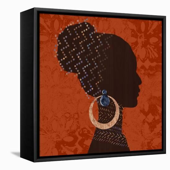 Nairobi Spice 1-Bella Dos Santos-Framed Stretched Canvas