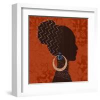 Nairobi Spice 1-Bella Dos Santos-Framed Art Print