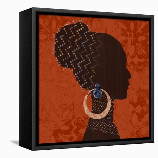 Nairobi Spice 1-Bella Dos Santos-Framed Stretched Canvas