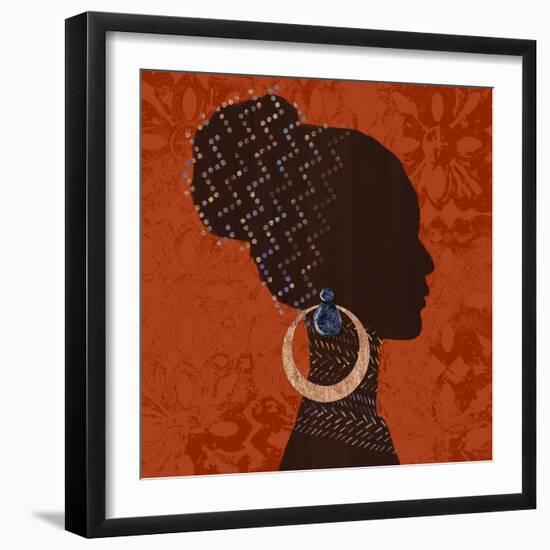 Nairobi Spice 1-Bella Dos Santos-Framed Art Print