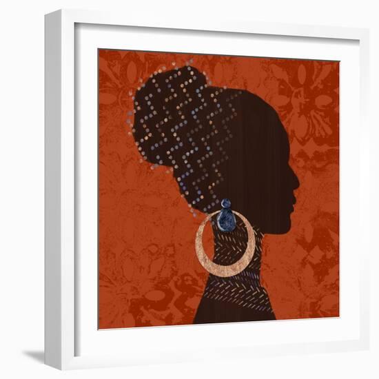 Nairobi Spice 1-Bella Dos Santos-Framed Art Print