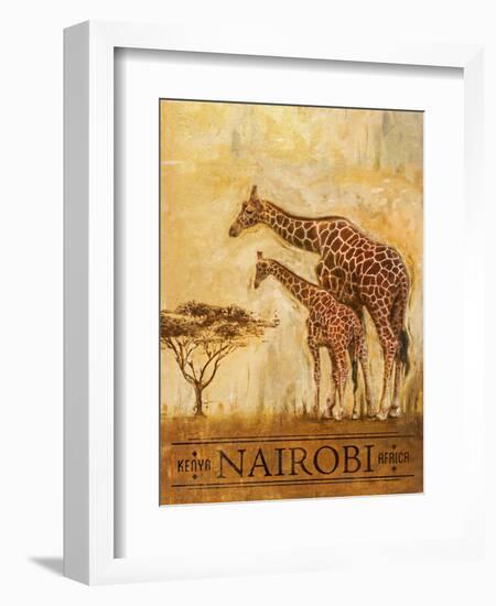 Nairobi-Patricia Pinto-Framed Art Print