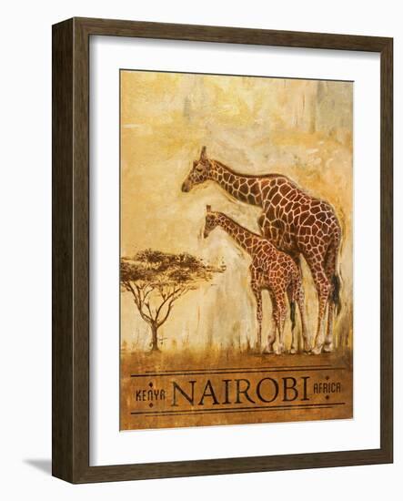 Nairobi-Patricia Pinto-Framed Premium Giclee Print