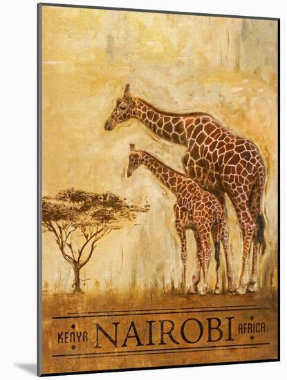 Nairobi-Patricia Pinto-Mounted Premium Giclee Print