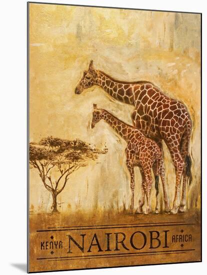 Nairobi-Patricia Pinto-Mounted Premium Giclee Print