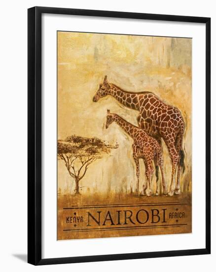 Nairobi-Patricia Pinto-Framed Art Print