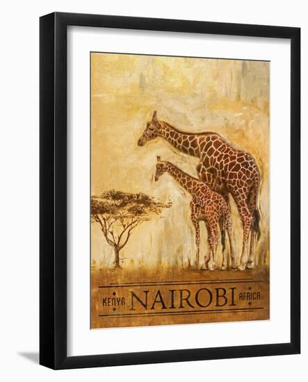 Nairobi-Patricia Pinto-Framed Art Print