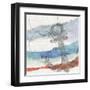 Naive Coastal - Anchor-Belle Poesia-Framed Giclee Print