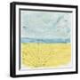 Naive Coastal - Beach-Belle Poesia-Framed Giclee Print