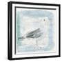 Naive Coastal - Gull-Belle Poesia-Framed Giclee Print