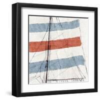 Naive Coastal - Sail-Belle Poesia-Framed Giclee Print