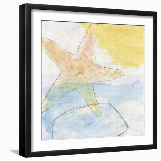 Naive Coastal - Star-Belle Poesia-Framed Giclee Print