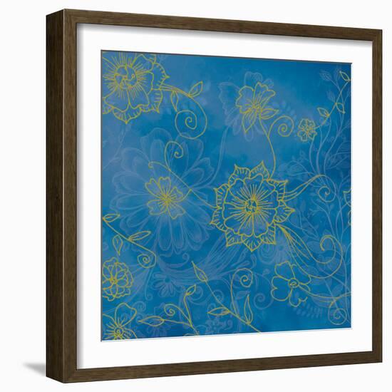 Naive flowers-Viviane Fedieu Danielle-Framed Photographic Print