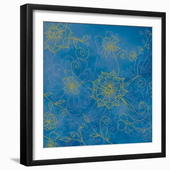 Naive flowers-Viviane Fedieu Danielle-Framed Photographic Print