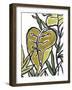 Naive Foliage IV-June Vess-Framed Art Print