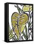 Naive Foliage IV-June Vess-Framed Stretched Canvas