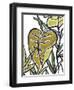 Naive Foliage IV-June Vess-Framed Art Print