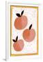 Naive Fruit - Peach-Joelle Wehkamp-Framed Giclee Print