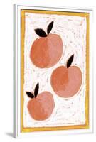 Naive Fruit - Peach-Joelle Wehkamp-Framed Giclee Print