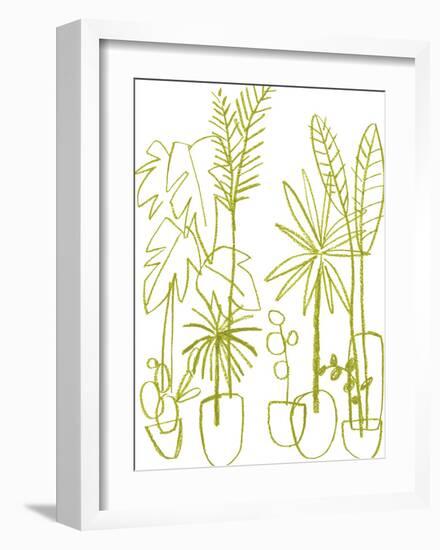 Naive Plants - Grow-Kristine Hegre-Framed Giclee Print