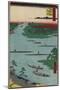 Nakagawa River Mouth, March 1857-Utagawa Hiroshige-Mounted Giclee Print