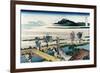 Nakahara in Sagami Province-Katsushika Hokusai-Framed Art Print