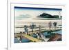 Nakahara in Sagami Province-Katsushika Hokusai-Framed Premium Giclee Print