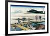 Nakahara in Sagami Province-Katsushika Hokusai-Framed Premium Giclee Print