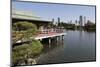 Nakajima Teahouse, Hamarikyu Gardens, Chuo, Tokyo, Japan, Asia-Stuart Black-Mounted Photographic Print